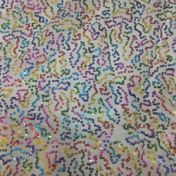 colorful sequin fabric