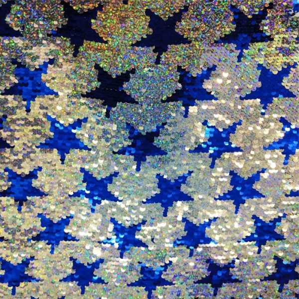 star sequins fabric