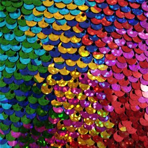 multiple color sequin fabric