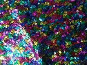 multi color sequin fabric