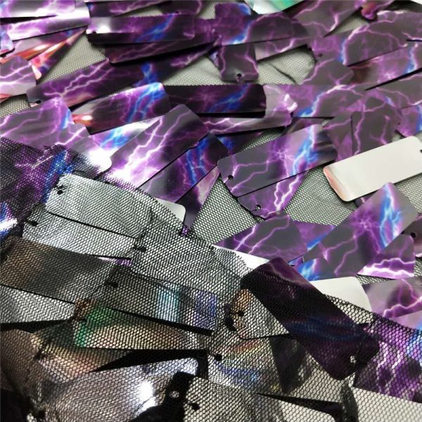 Customized rectangle sequin fabric wholesale - Image 6