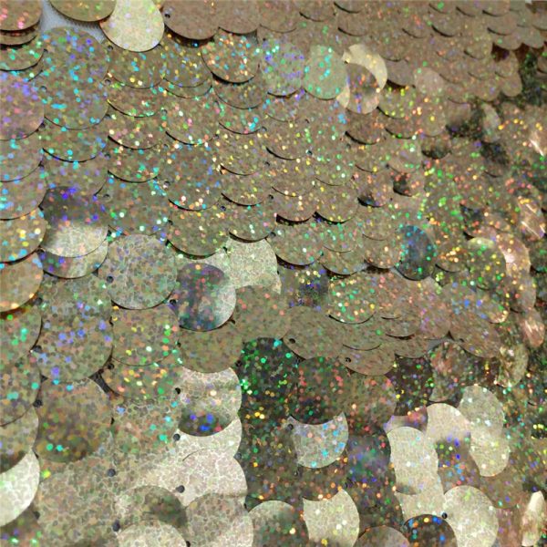 large sequin fabric backdrop