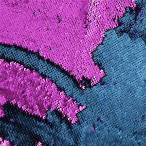 reversible matte sequin fabric