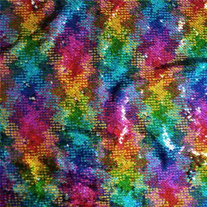 reversible sequin fabric rainbow