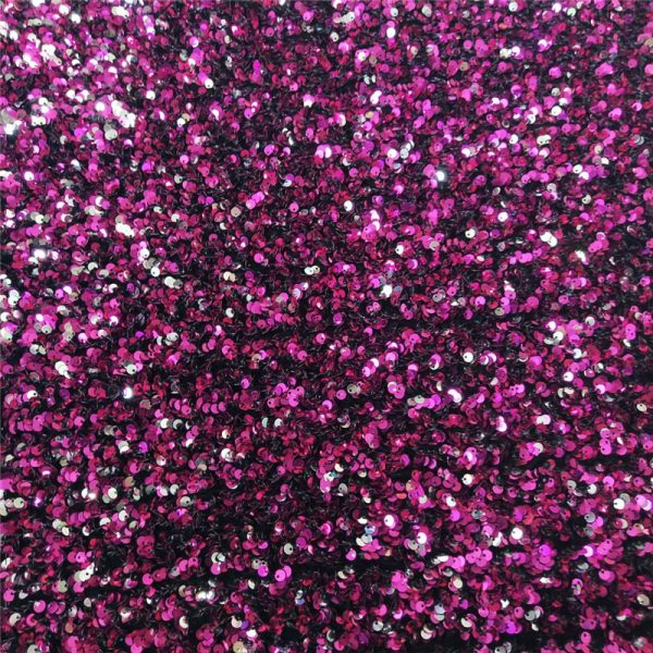 Thick multi color sequin fabric for sale - Image 4