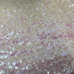 clear sequin tulle fabric