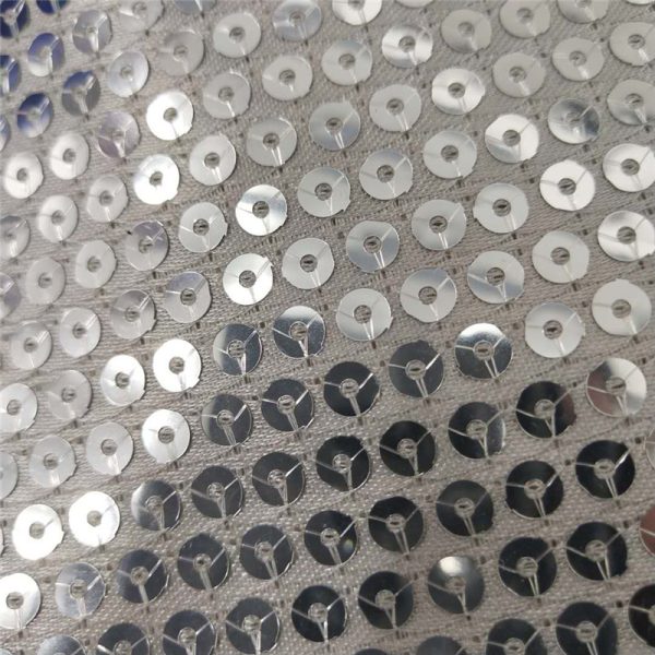 Disco dot sequin stretch fabric - Image 4