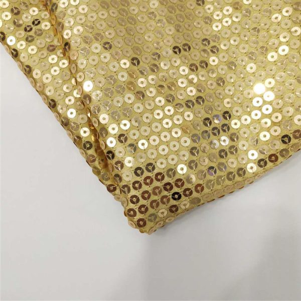 Disco dot sequin stretch fabric - Image 5