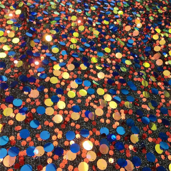 large sequins fabric