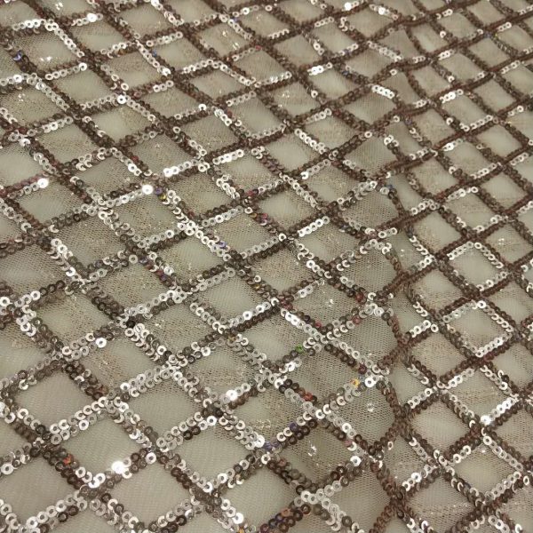 sequin fabric pattern