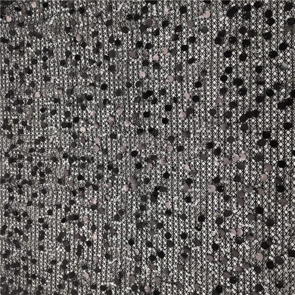 Large black sequin fabric matte - Image 5