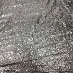 silver sequin fabric by the yard