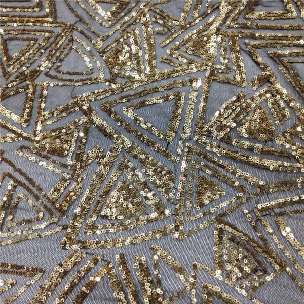 gold micro sequin fabric