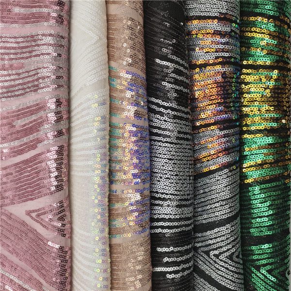 sustainable sequin fabric