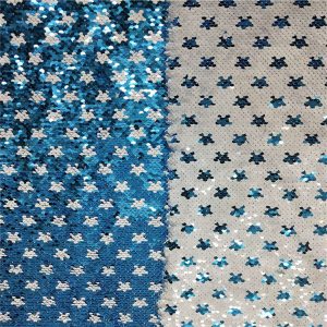 star sequin fabric