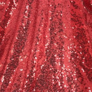 red sequin fabric wholesale