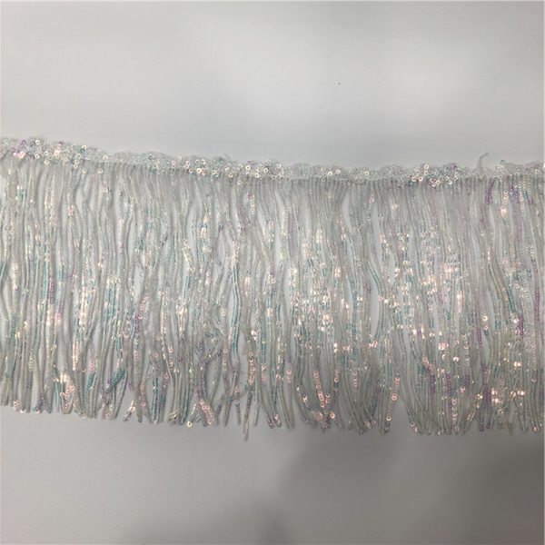 fringe sequin fabric