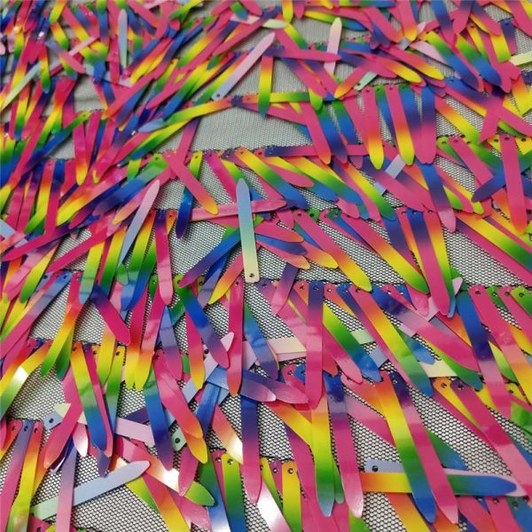 Wholesale price iridescent sword sequin fabric - Image 6