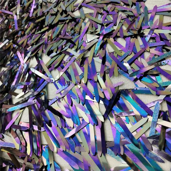 iridescent sword sequin fabric