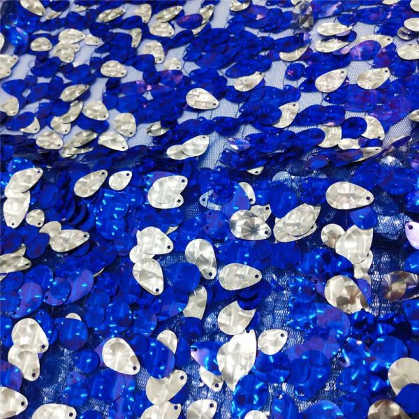 Customizable teardrop sequin fabric - Image 3