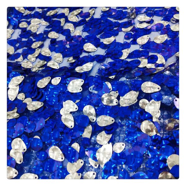 Customizable teardrop sequin fabric - Image 2