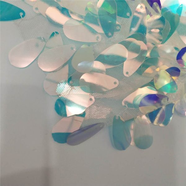 Customizable teardrop sequin fabric - Image 7