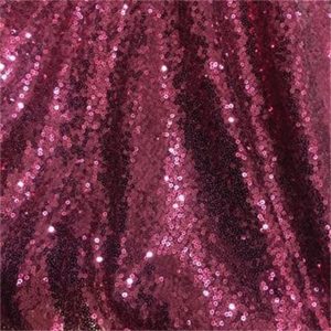 wine sequin fabric