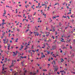 pink iridescent sequin fabric