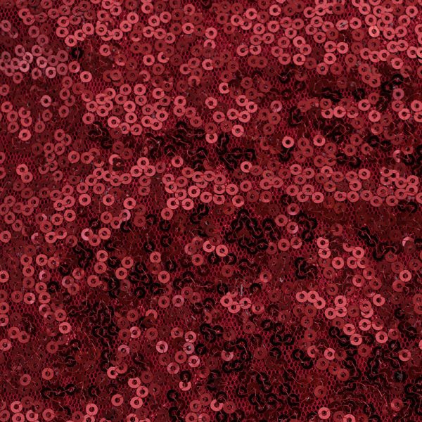 burgundy sequin fabric by the yard