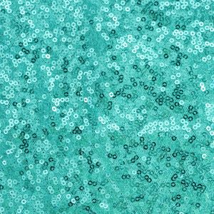 mint green sequin fabric