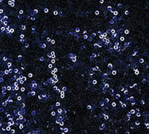 navy blue sequin fabric