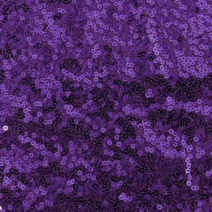 sequin fabric purple