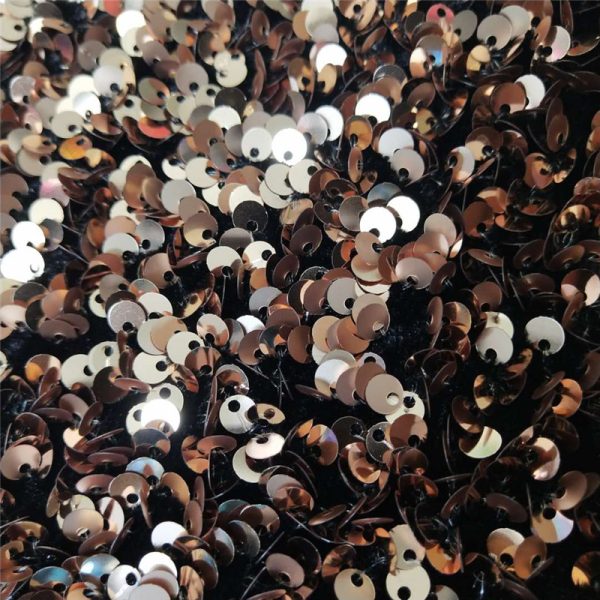 5mm sequin stretch velvet fabric sequin fabric - Image 4