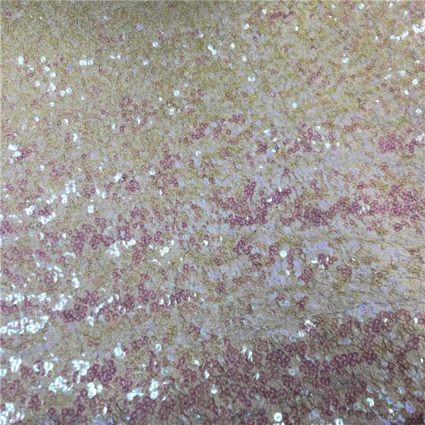 transparent sequin fabric