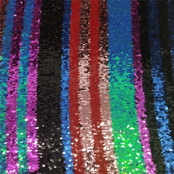 sequin stripe fabric