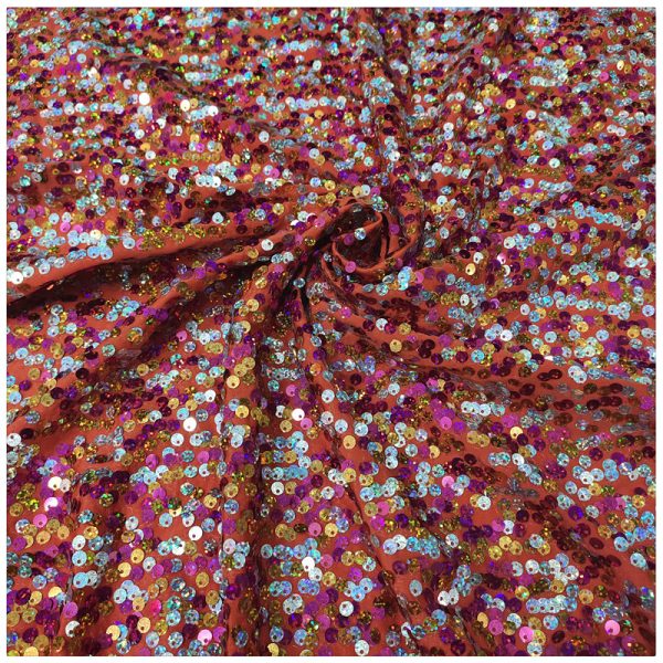 sequin stretch mesh fabric