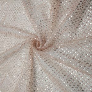 nude sequin fabric