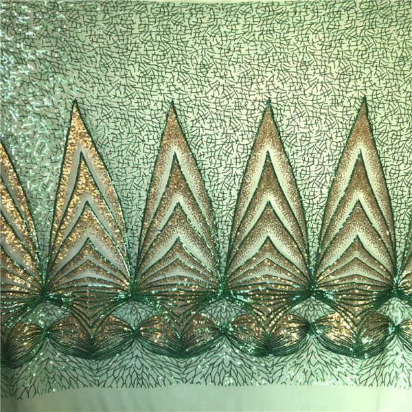 sage green sequin fabric