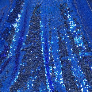 sequin blue fabric