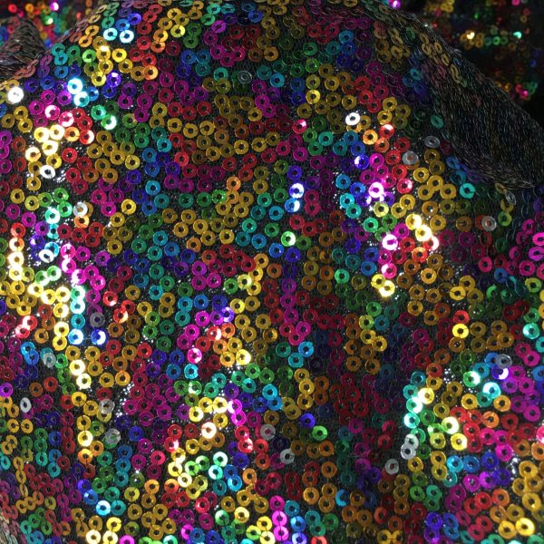 color sequin fabric