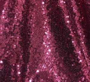 maroon sequin fabric