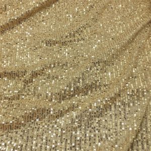 beige sequin fabric