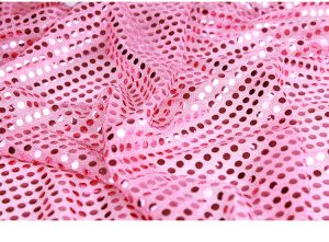 blush pink sequin fabric