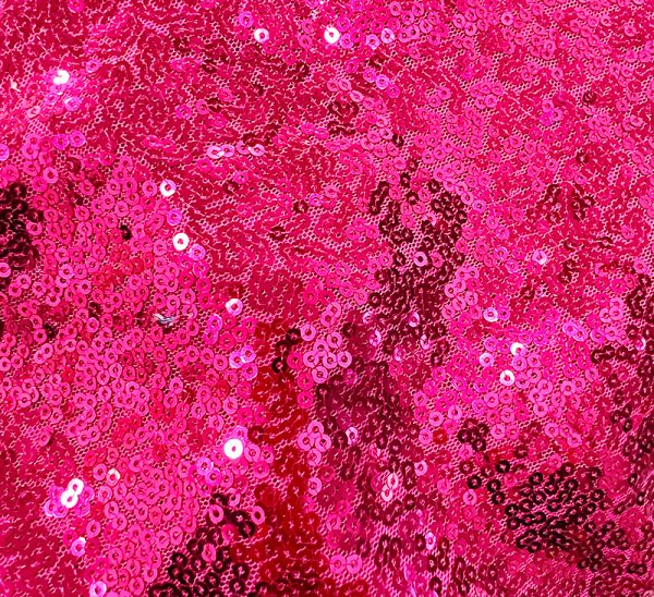 coral sequin fabric