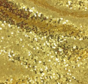 gold stretch sequin fabric