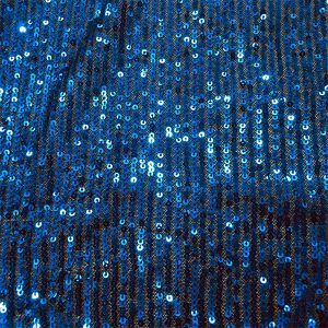 blue sequin lace fabric