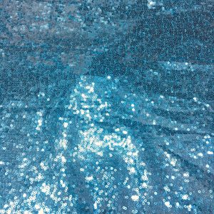 light blue sequin fabric