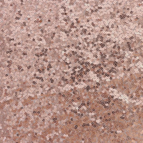 rose gold sequin fabric