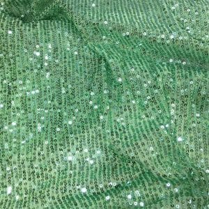 light green sequin fabric