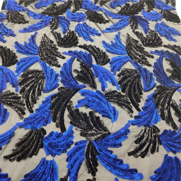 feather sequin fabric